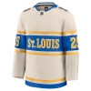 Jordan Maillot de Hockey St. Louis Blues Fanatics Premium NHL Kyrou 2024-25 Blanc Winter Classic - Homme
